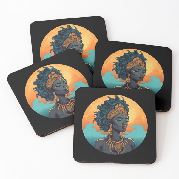 Item preview, African Sun And Moon Goddess designed and sold by RTFaulkner.