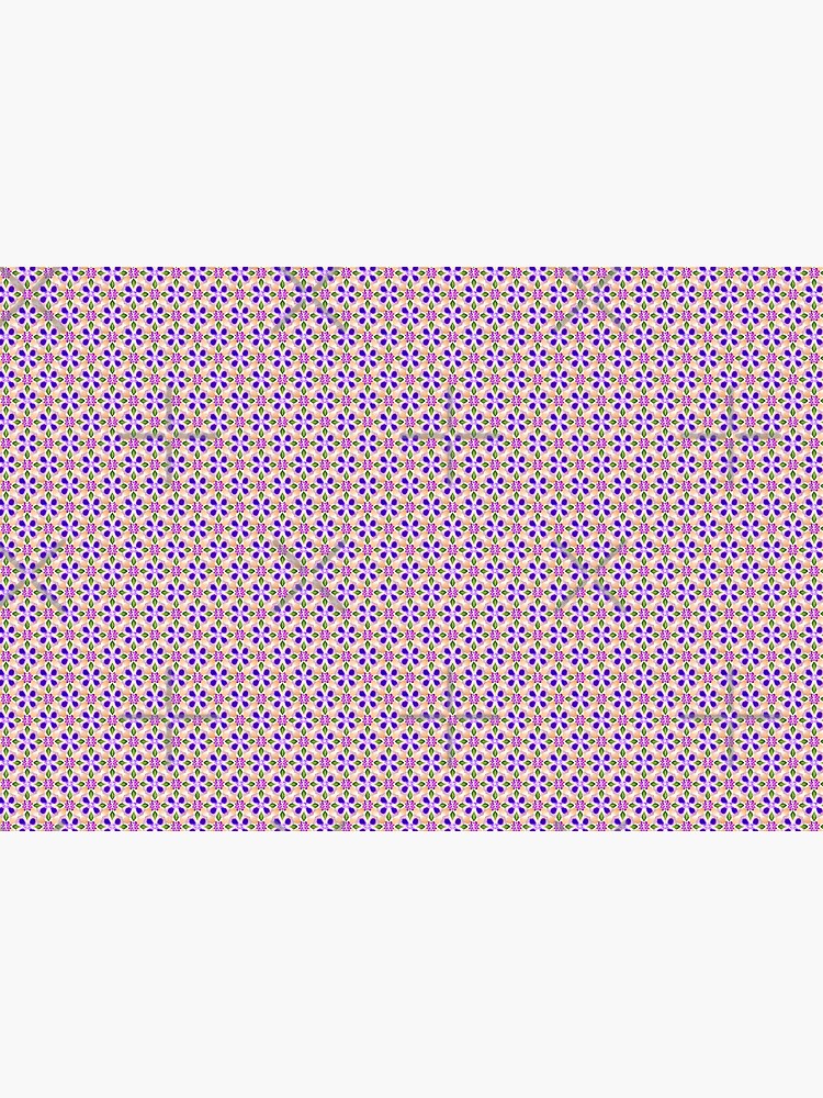 Artwork view, Flower Pattern "Nathaniel" designed and sold by Patterns For Products