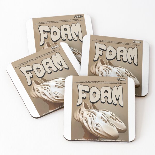 Item preview, yzy foam runner beige sand poster aesthetic wallpaper designed and sold by RudeCA.