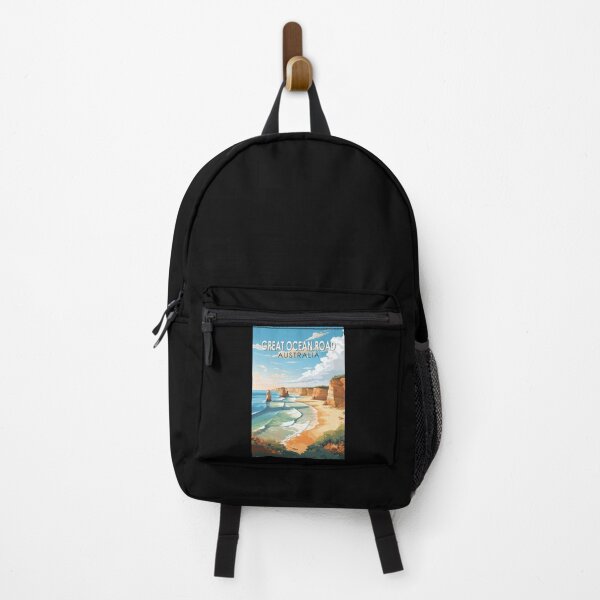 Item preview, Great Ocean Road Australia Travel Art Vintage designed and sold by KrisSidDesigns.