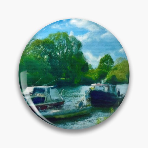 Item preview, River Boats and Clear Blue Skies designed and sold by Pamela Storch.