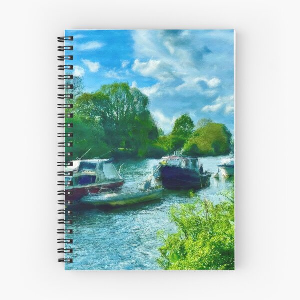 Item preview, River Boats and Clear Blue Skies designed and sold by Pamela Storch.