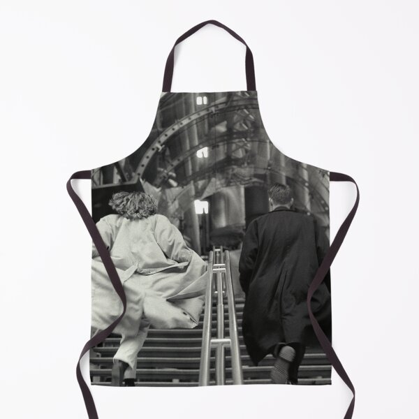 Item preview, Couple running up steps designed and sold by Flo Smith.