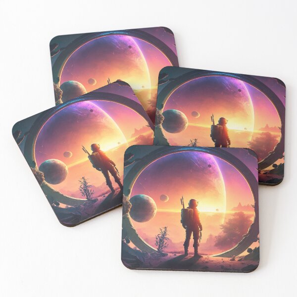 Item preview, Adventurers in space - science fiction designed and sold by unknown-places.