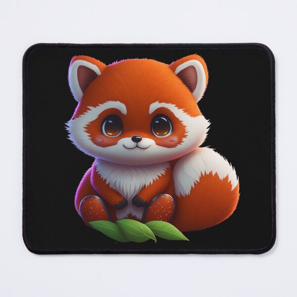 Item preview, Very Cute Red Panda Chibi Art Design designed and sold by ChibiArtline.