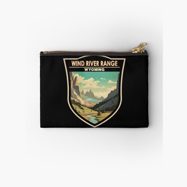 Item preview, Wind River Range Wyoming Badge designed and sold by KrisSidDesigns.