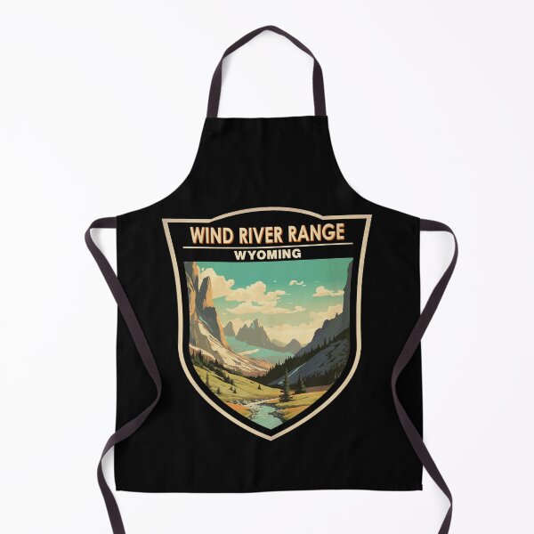 Item preview, Wind River Range Wyoming Badge designed and sold by KrisSidDesigns.