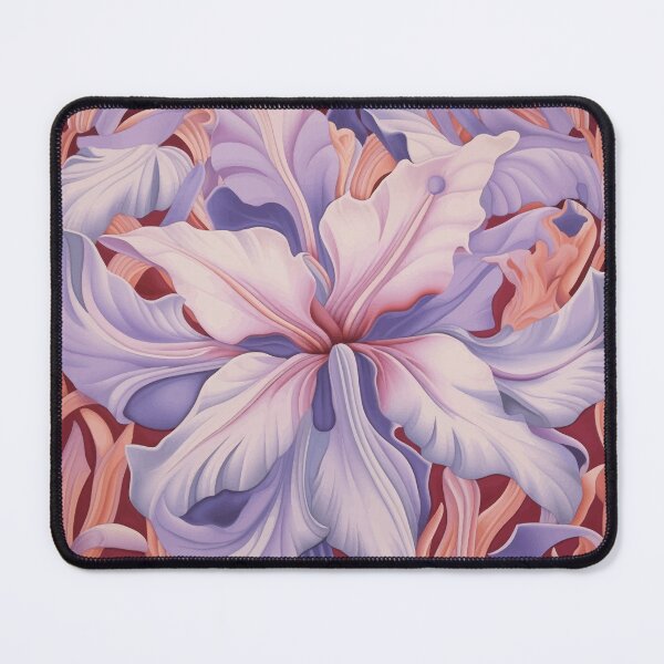 Item preview, Radiant Bloom: The Heartbeat of a Purple Flower designed and sold by Evelyn Carter.