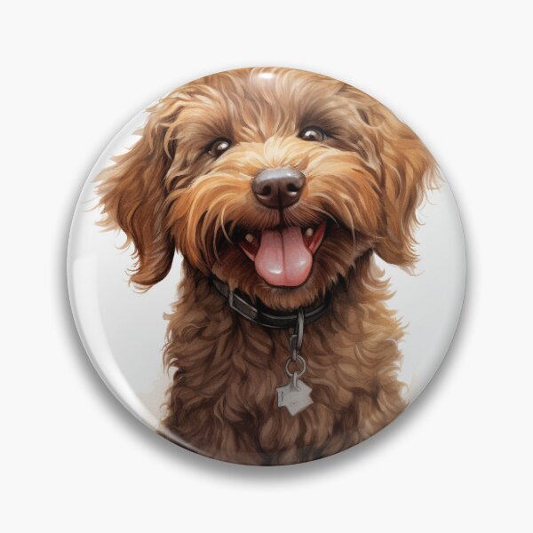 Item preview, Cute Labradoodle Dog designed and sold by A2Z-Printz.