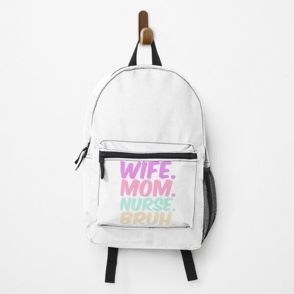 Item preview, Nurse Wife Mom Bruh designed and sold by Trendscape.
