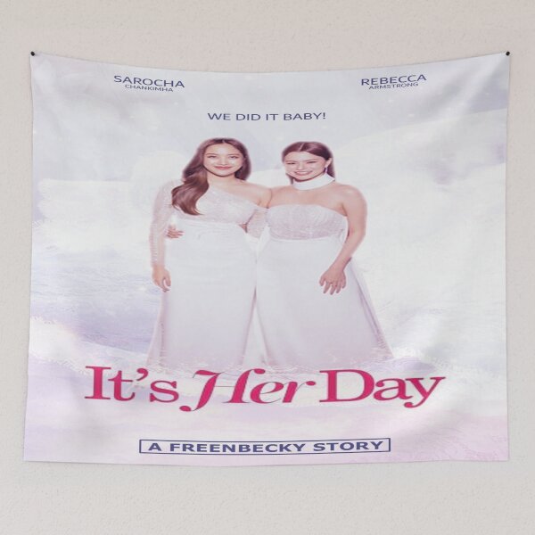 Item preview, It's Her Day | FreenBecky Poster designed and sold by CatiaCosta.