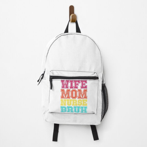 Item preview, Nurse Wife Mom Bruh designed and sold by Trendscape.