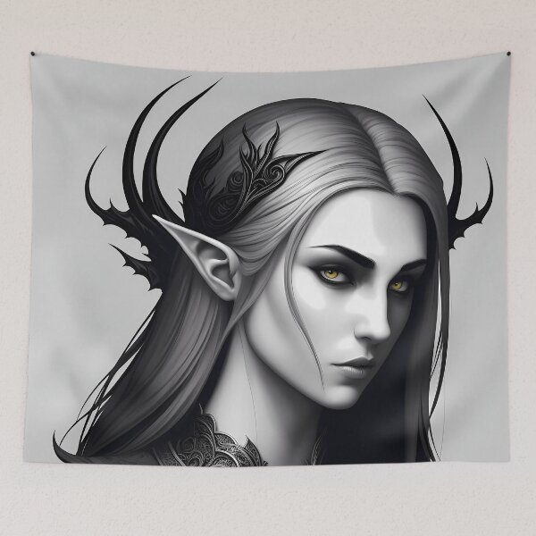 Item preview, Dark Fantasy Female Marbleborn Character 62 designed and sold by Inspire-Imagery.