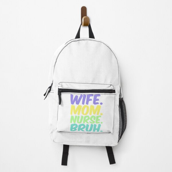 Item preview, Nurse Wife Mom Bruh designed and sold by Trendscape.