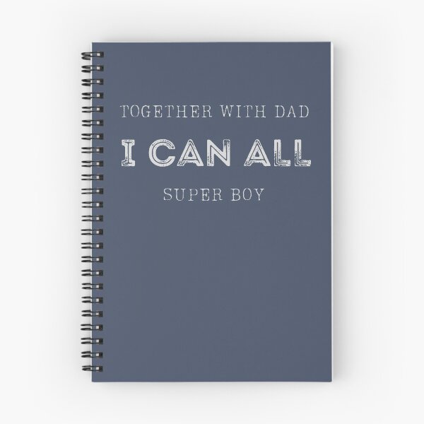 Item preview, Children's Day T-Shirt 'TOGETHER WITH DAD I CAN ALL SUPER BOY' designed and sold by Gadget80.