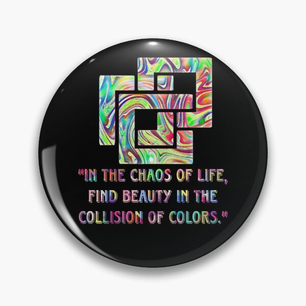 Item preview, "Vibrant Harmony: Embracing Colors Amidst Life's Chaos" designed and sold by Innovative-sale.
