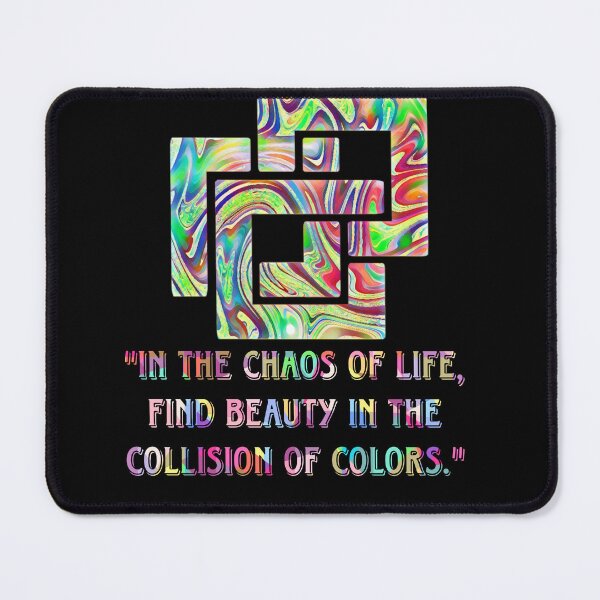 Item preview, "Vibrant Harmony: Embracing Colors Amidst Life's Chaos" designed and sold by Innovative-sale.