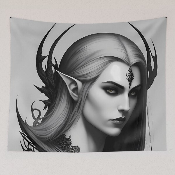 Item preview, Dark Fantasy Female Marbleborn Character 63 designed and sold by Inspire-Imagery.