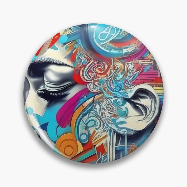 Item preview, Soulful Symphony: Emotive Abstract Portrait T-Shirt for Music and Art Lovers designed and sold by artmanikin.