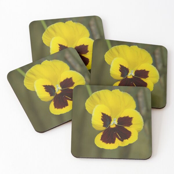Item preview, yellow pansie designed and sold by LorrieBee.