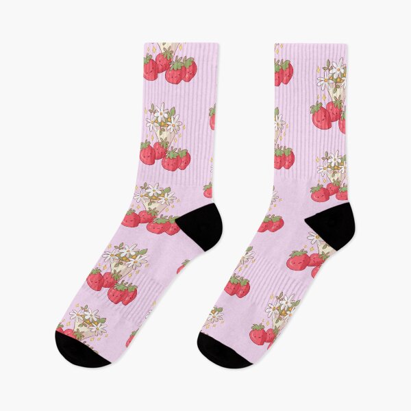 Item preview, Strawberries and flowers  designed and sold by Mayarart.