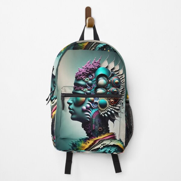 Item preview, Art in Motion: Abstract Portrait T-Shirt Infused with Rhythmic Expression designed and sold by artmanikin.