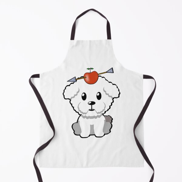 Item preview, Funny Furry Dog has an apple with an arrow through it designed and sold by Pet Station.