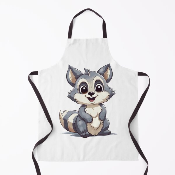 Item preview, Happy Raccoon - Playful and Cheerful Wildlife Art Print designed and sold by QualityQuest.