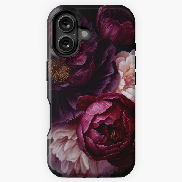 Aperçu de l'œuvre Jardin de nuit botanique baroque floral vintage d'ambiance créée et vendue par UtArt.