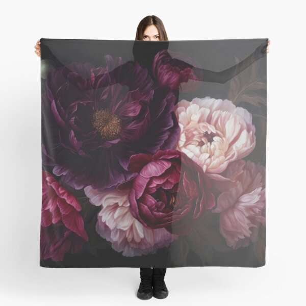 Item preview, Vintage Moody Floral Baroque Botanical Night Garden Nightgarden designed and sold by UtArt.