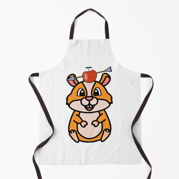 Item preview, Funny Hamster has an apple with an arrow through it designed and sold by Pet Station.