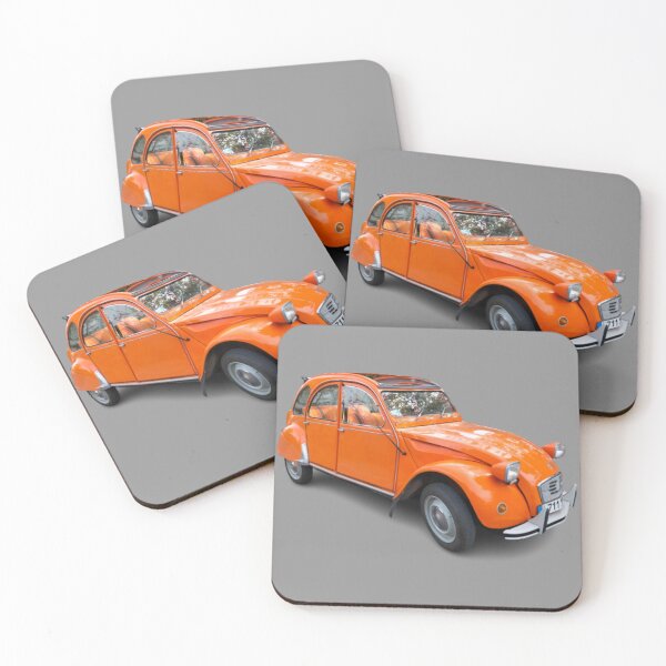 Item preview, Orange citroen 2cv designed and sold by Cloch-art.
