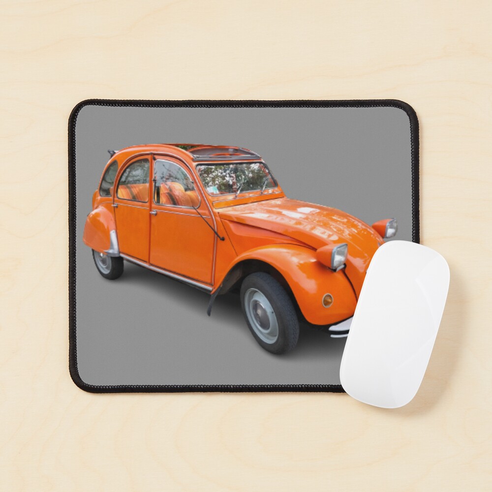 Orange citroen 2cv
