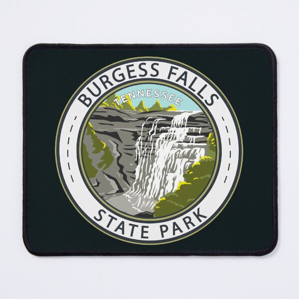 Item preview, Burgess Falls State Park Tennessee Badge designed and sold by KrisSidDesigns.