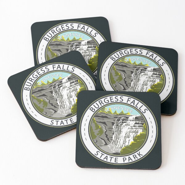 Item preview, Burgess Falls State Park Tennessee Badge designed and sold by KrisSidDesigns.
