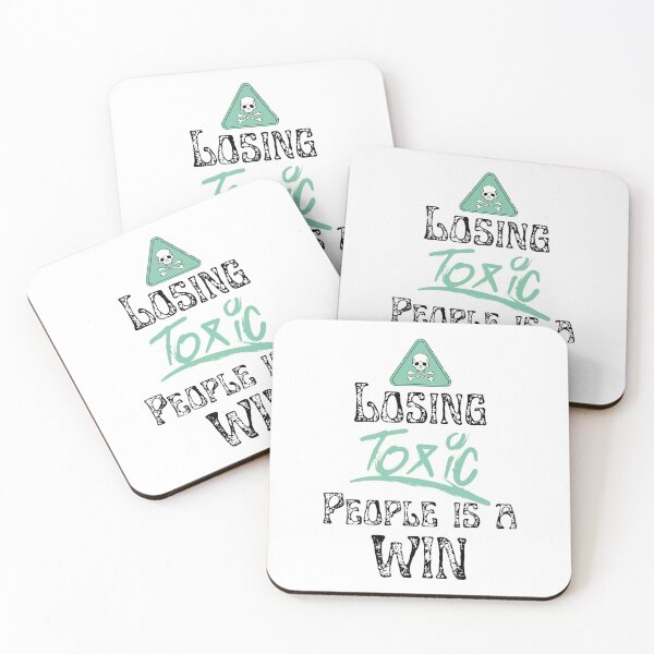 Item preview, Losing toxic people is a win designed and sold by QuotableCulture.