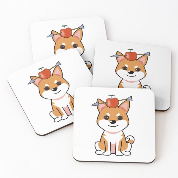 Item preview, Funny Orange Dog has an apple with an arrow through it designed and sold by Pet Station.