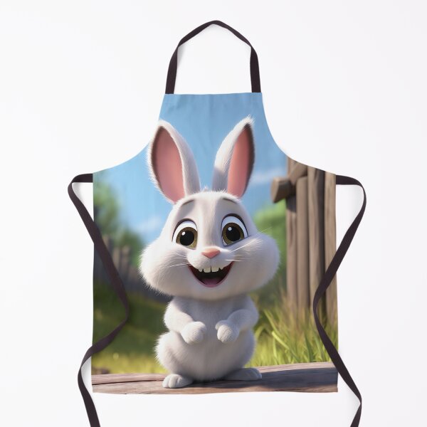 Item preview, Hoppin' Joy - Adorable Cartoon Rabbit Illustration designed and sold by DoPrint.