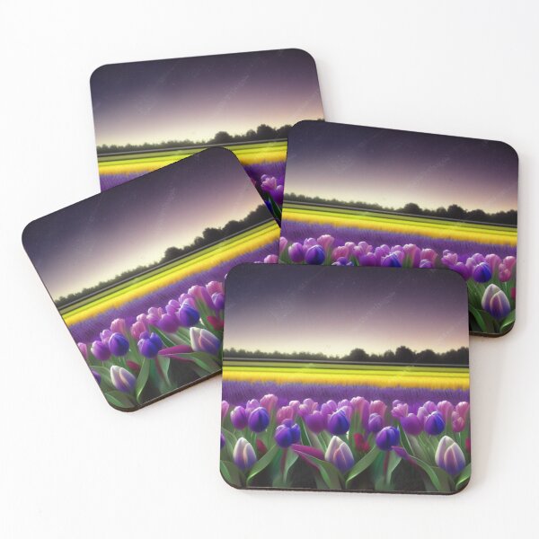 Item preview, field of tulips designed and sold by ElRecoveco1977.