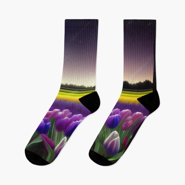 Item preview, field of tulips designed and sold by ElRecoveco1977.
