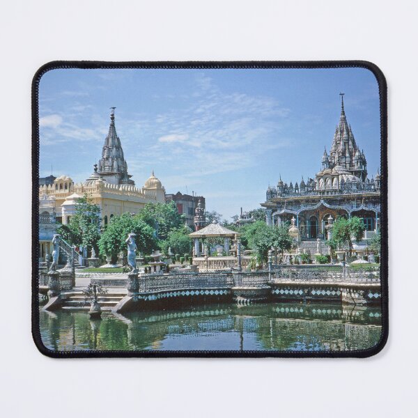 Item preview, 1960s - View of the Jain Temple Calcutta (Kolkata), West Bengal, India designed and sold by thatwaslife.