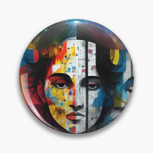 Item preview, Sonic Artistry: Abstract Portrait T-Shirt Blending Music and Visuals in Harmony designed and sold by artmanikin.