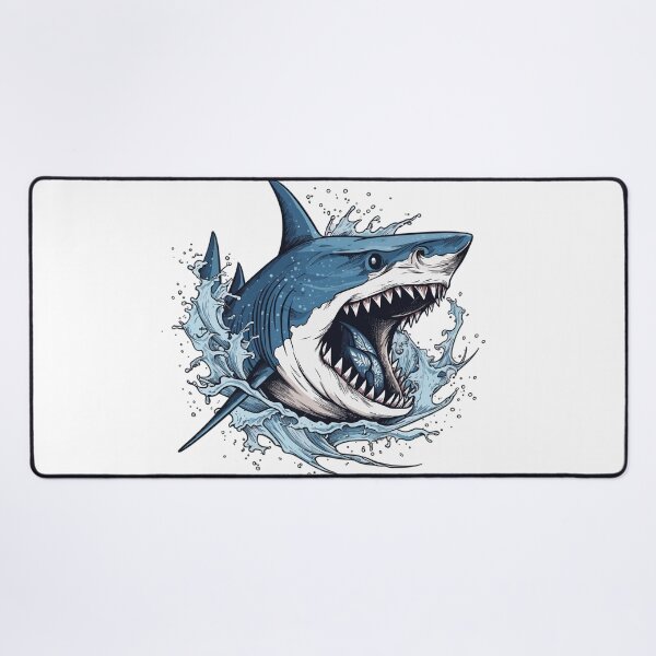 Item preview, Great White Shark designed and sold by SleepySquirrel.