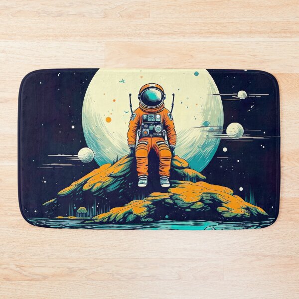 Artikelvorschau, Einsamer Astronaut Kunstwerk entworfen und verkauft von unknown-places.