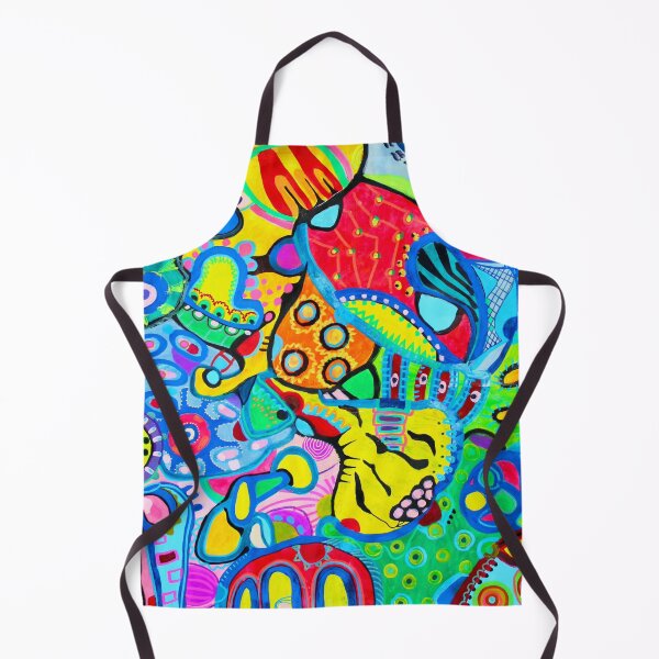 Item preview, 527. Fun Joy Colors Inspiaration Abstract Vibrant Doodles designed and sold by Veera Zukova.