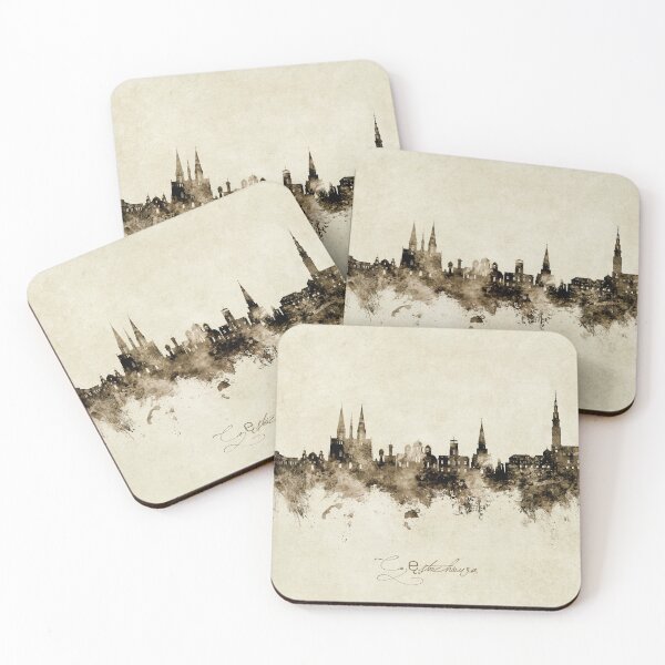 Item preview, Czestochowa Poland Skyline designed and sold by ArtPrints.