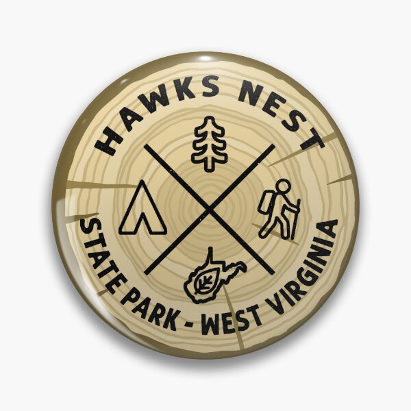 Item preview, Hawks Nest State Park West Virginia Log Slice designed and sold by VanyaKar.