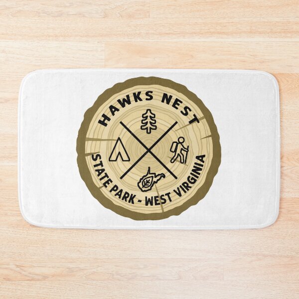 Item preview, Hawks Nest State Park West Virginia Log Slice designed and sold by VanyaKar.