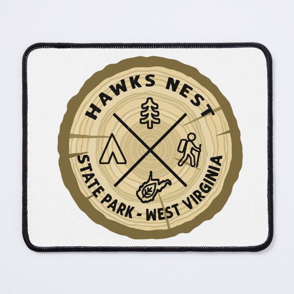 Item preview, Hawks Nest State Park West Virginia Log Slice designed and sold by VanyaKar.