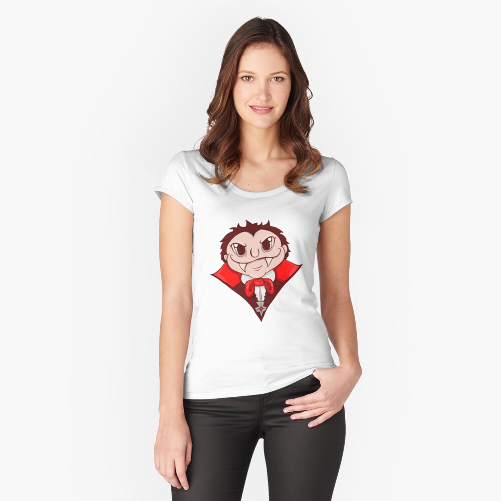 Item preview, Fitted Scoop T-Shirt designed and sold by D00dleDucky.